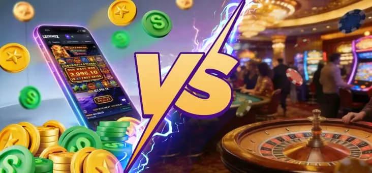 Social Casino vs Real Money Casino: What's the Difference?